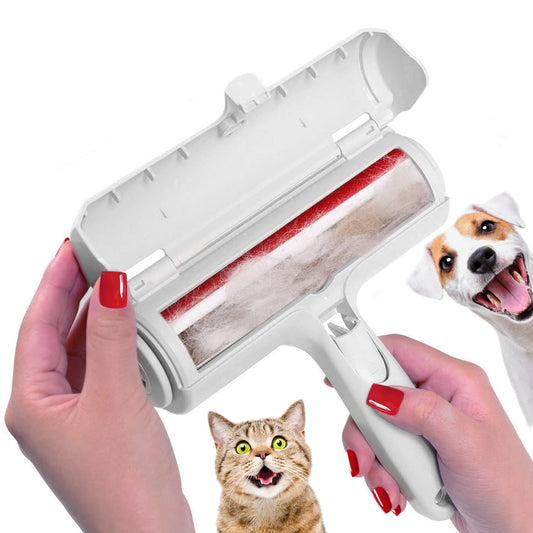 Pet Hair Remover Roller – Self-Cleaning Lint Roller for Furniture & Clothes